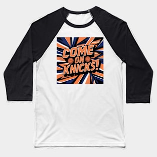 NEW YORK KNICKS Baseball T-Shirt